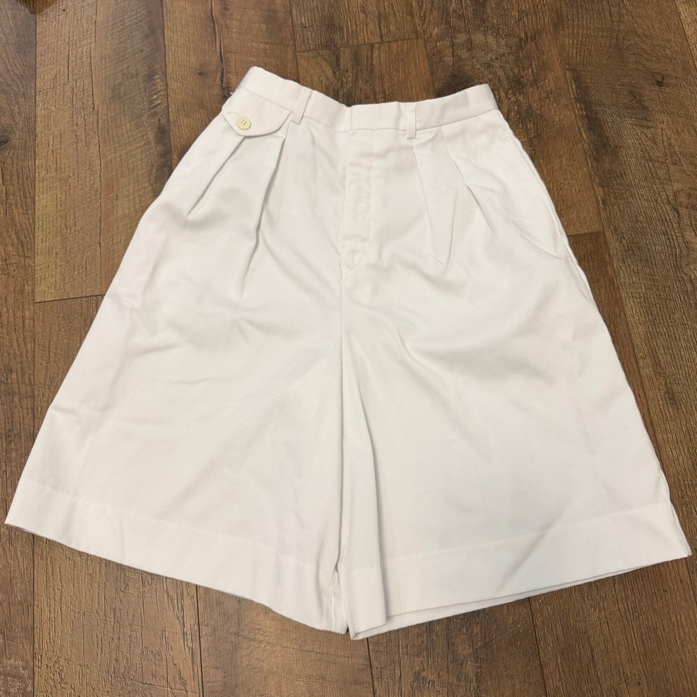 Richard Evans Culotte Shorts Womens 6 White